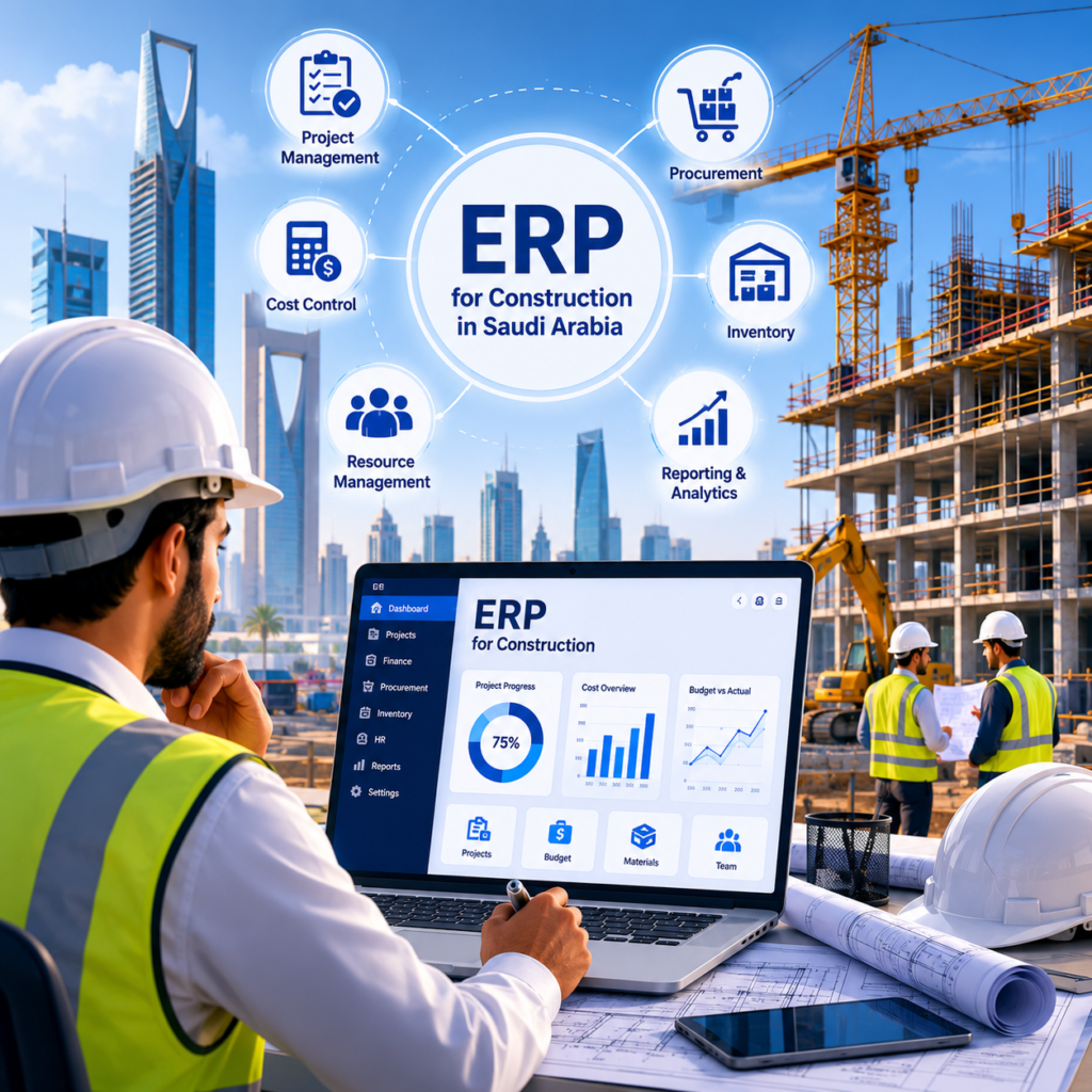 ERP Construction Saudi Arabia